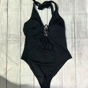 Cupshe Black Swimsuit Size XL